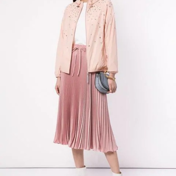 *In Season* Red Valentino Pleated midi skirt